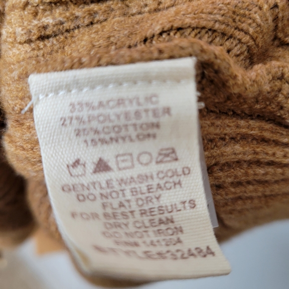 Hem & Thread Brown Sweater Vest Small - Picture 4 of 5